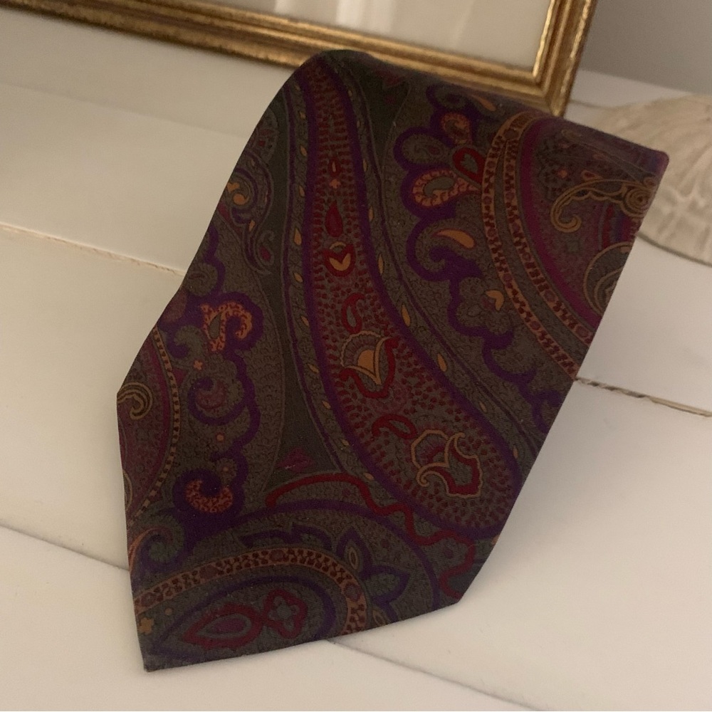 Ralph Lauren Paisley Silk Tie